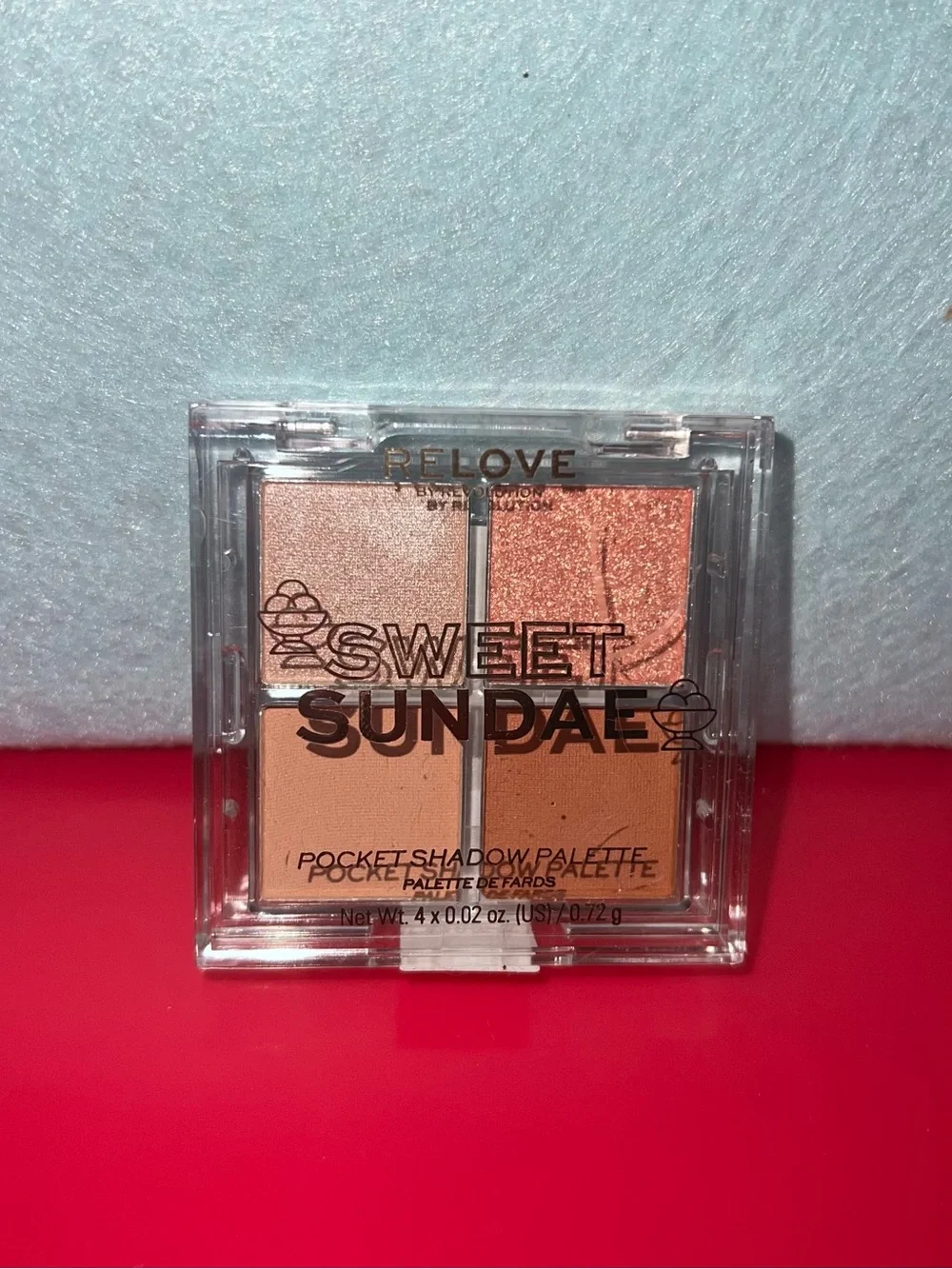 Love Sweet Sundae Eyeshadow Quartet - Peach, Copper, Champagne, Tan